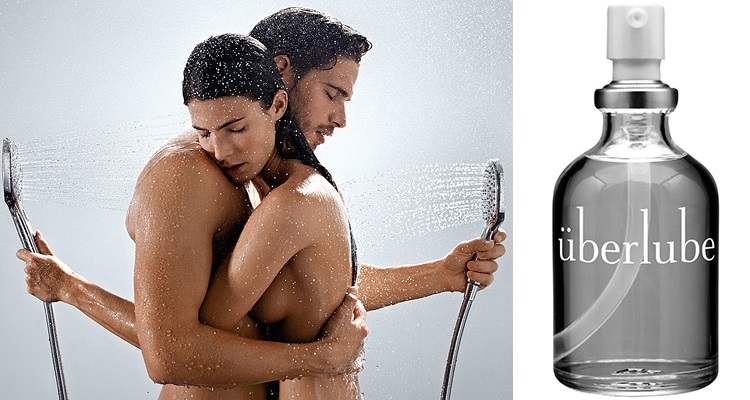 Sex in the shower lubrication
